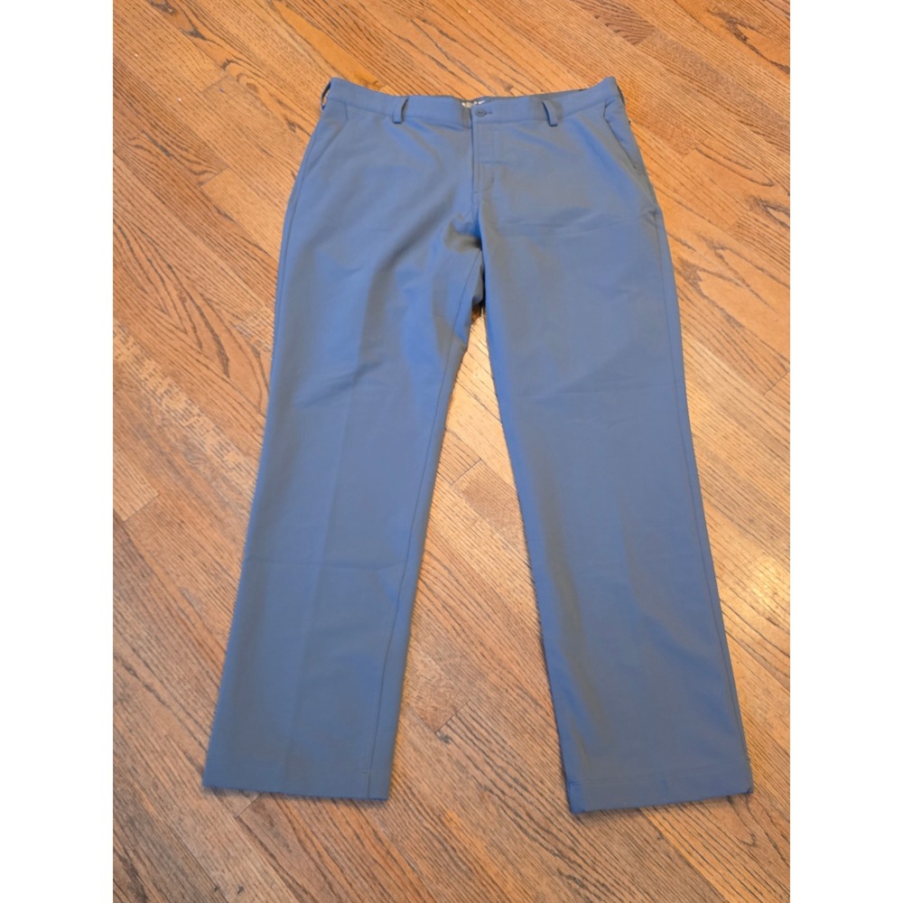 Nike Golf Tour Performance Mens 36x32 Blue Gray Stretch Pants 619818-021